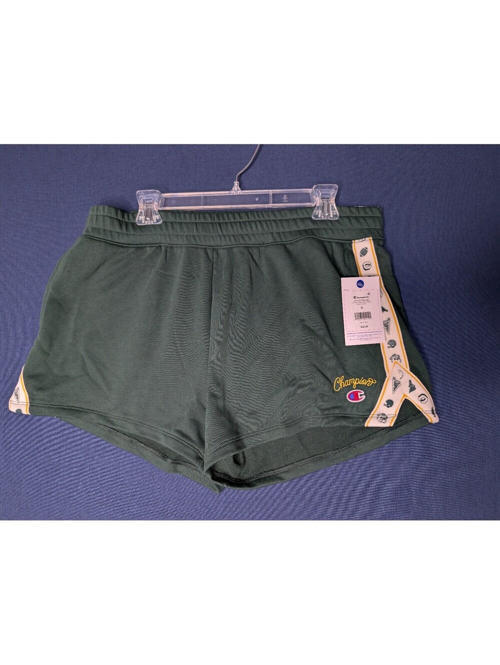 Champion Women's Athletic Green Shorts XL